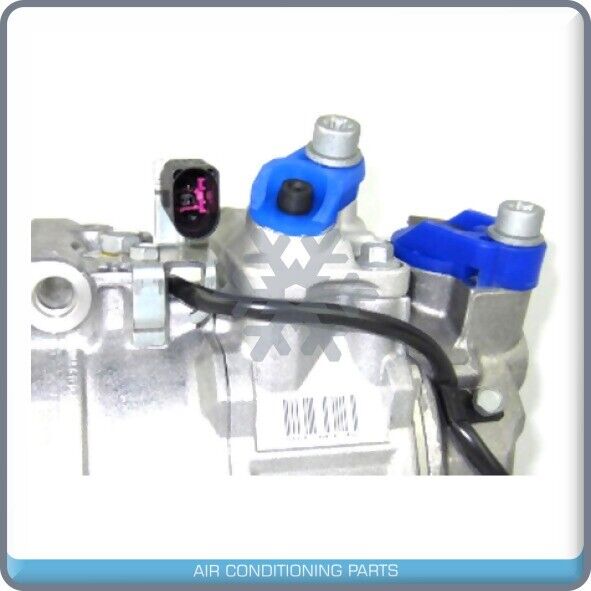 A/C Compressor OEM Denso 7SEU16C for Audi A4, A4 Quattro, A6, A6 Quattro, ... QR - Qualy Air