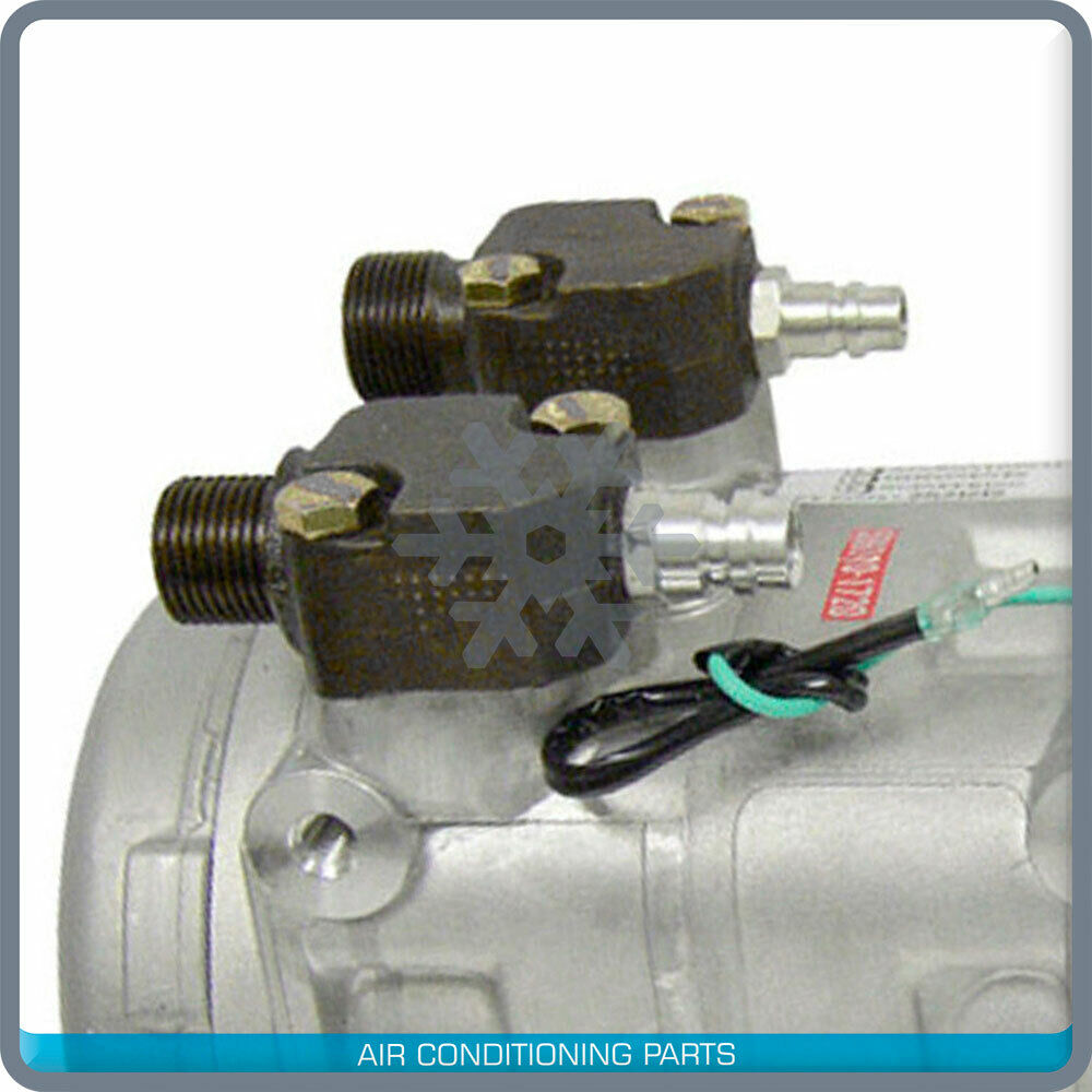 New A/C Compressor & Clutch for BUS - TM31 - 2A Groove / 24V - OE# 10046530 - Qualy Air