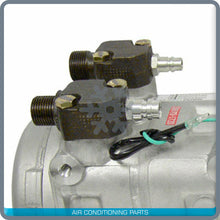 Cargar imagen en el visor de la galería, New A/C Compressor &amp; Clutch for BUS - TM31 - 2A Groove / 24V - OE# 10046530 - Qualy Air