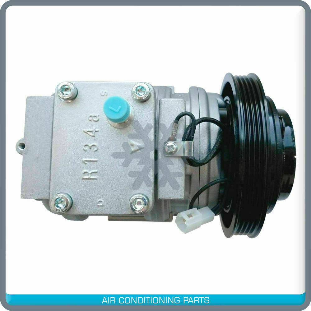 New OEM AC Compressor fits Toyota Corolla 1989 to 1999 / Geo Prizm 1989 to 1992 - Qualy Air
