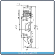 Load image into Gallery viewer, New A/C Compressor Clutch Assembly fits Buick Regal - 2010 to 2011 - PXE16 - Qualy Air