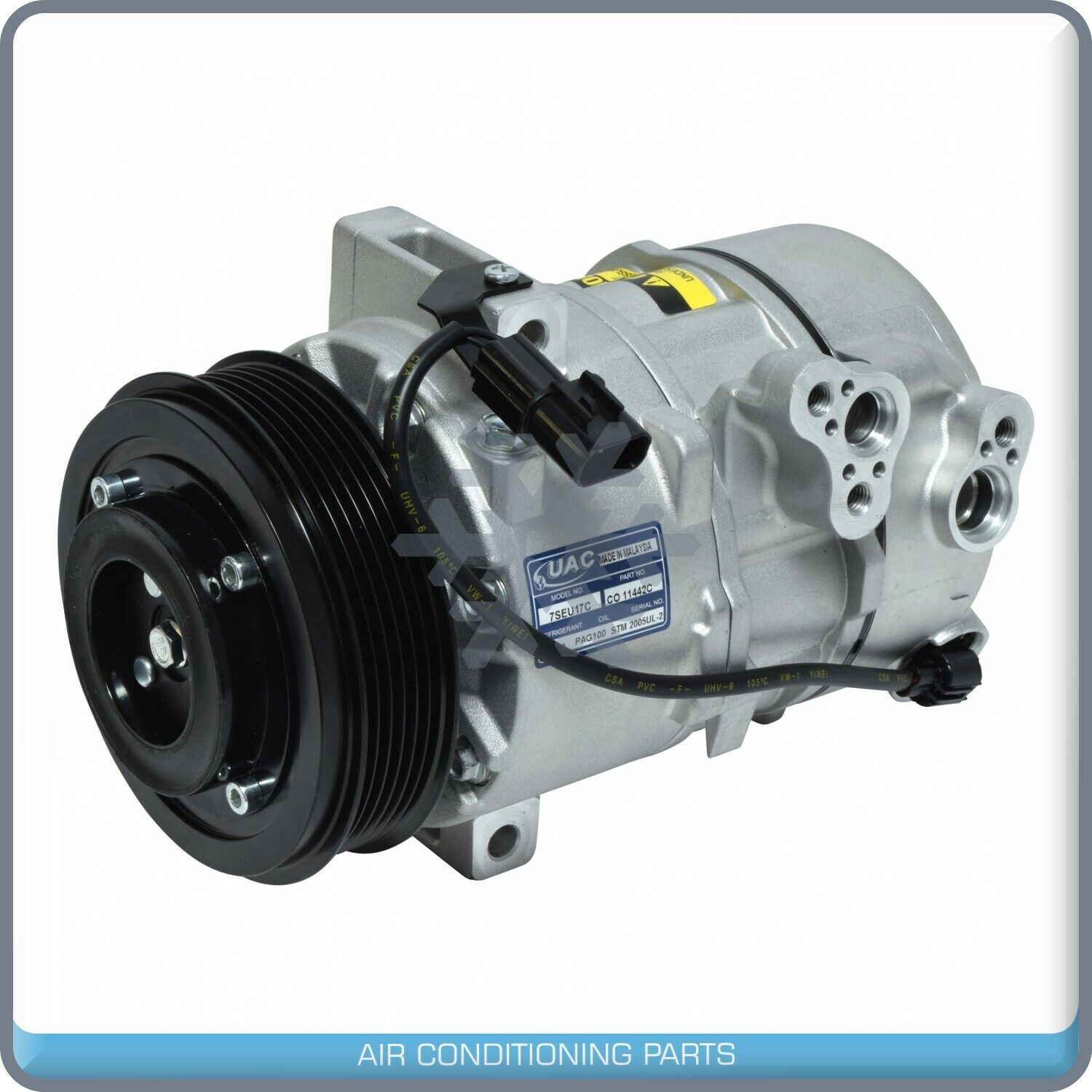 New A/C Compressor fits Kia Sorento (Diesel) - 2014 to 2016 - OE# 977012P200 - Qualy Air
