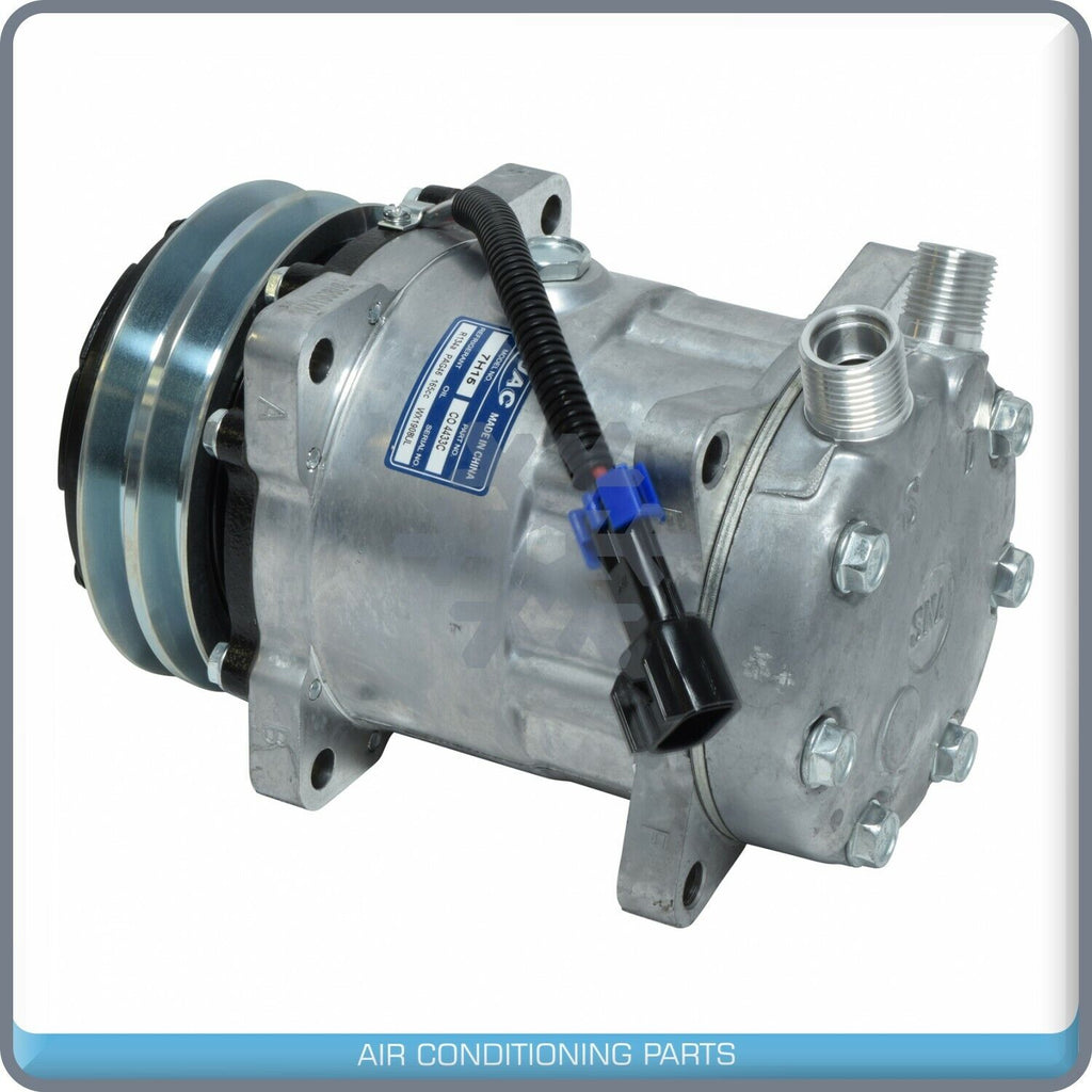 New A/C Compressor fits Kenworth / Peterbilt - SD7H15 - Qualy Air