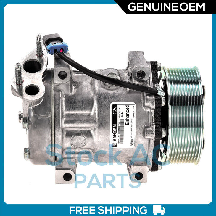 New OEM A/C Compressor fits INTERNATIONAL / NAVISTAR Truck - OE# 3611894C91 QR - Qualy Air