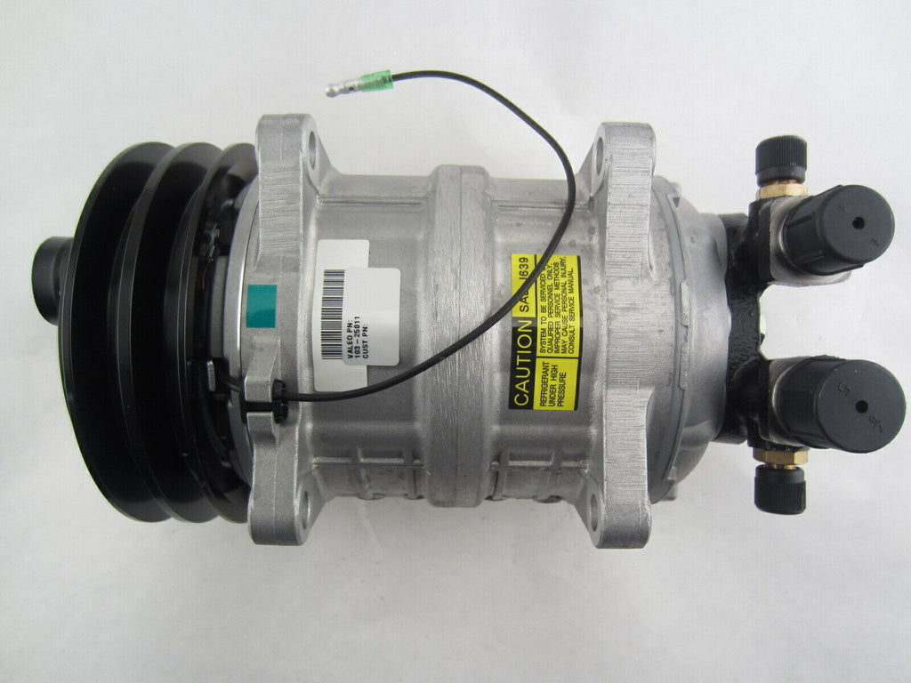 A/C Compressor OEM Valeo TM15HS for International / Kenworth / Peterbilt /... QR - Qualy Air