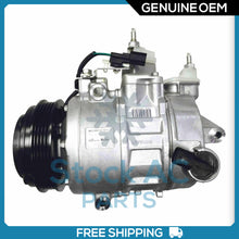 Cargar imagen en el visor de la galería, New OEM AC Compressor fits Ford Explorer, Taurus / Lincoln MKT / Police Sedan - Qualy Air