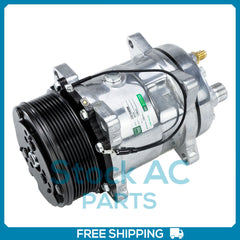A/C Compressor Sanden SD508 & H14  - 12V - 8 Groove Serpentine - 9537
