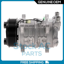 Cargar imagen en el visor de la galería, A/C Compressor OEM Valeo TM16HS for Shuttlebus and QR - Qualy Air