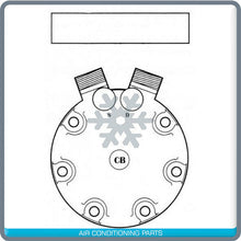 Load image into Gallery viewer, New A/C Compressor for Ford New Holland Tractor / CASE - OE# 5165548 / 5165549 - Qualy Air