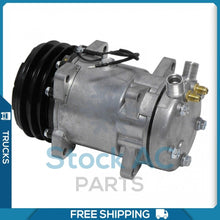 Cargar imagen en el visor de la galería, A/C Compressor for INTERNATIONAL 4400 / Volvo 244, 245, 740, 745, 760 QU - Qualy Air