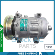 Load image into Gallery viewer, New OEM A/C Compressor for Ford/New Holland H9870 BALE WAGON - OE# 87430122 - Qualy Air