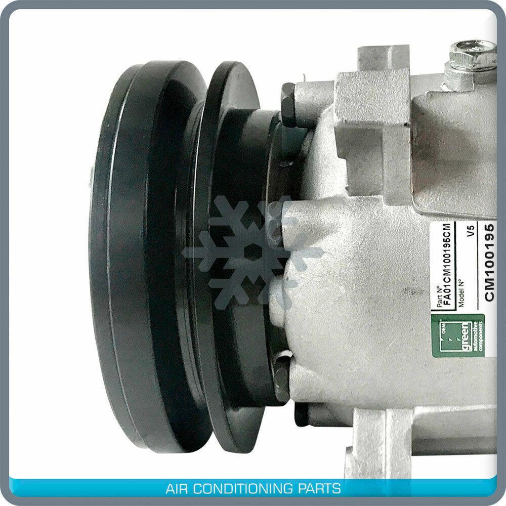 New A/C Compressor fits Hyundai Excavator R130LC-3 / R210LC-3 - OE# 11EM90040 - Qualy Air