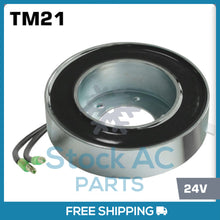 Cargar imagen en el visor de la galería, BRAND NEW A/C COMPRESSOR COIL SELTEC / VALEO - TM21 - 24V - Qualy Air