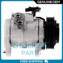 Cargar imagen en el visor de la galería, A/C Compressor OEM Denso 10S17E for Chrysler Aspen / Dodge Durango, Ram 15... QR - Qualy Air