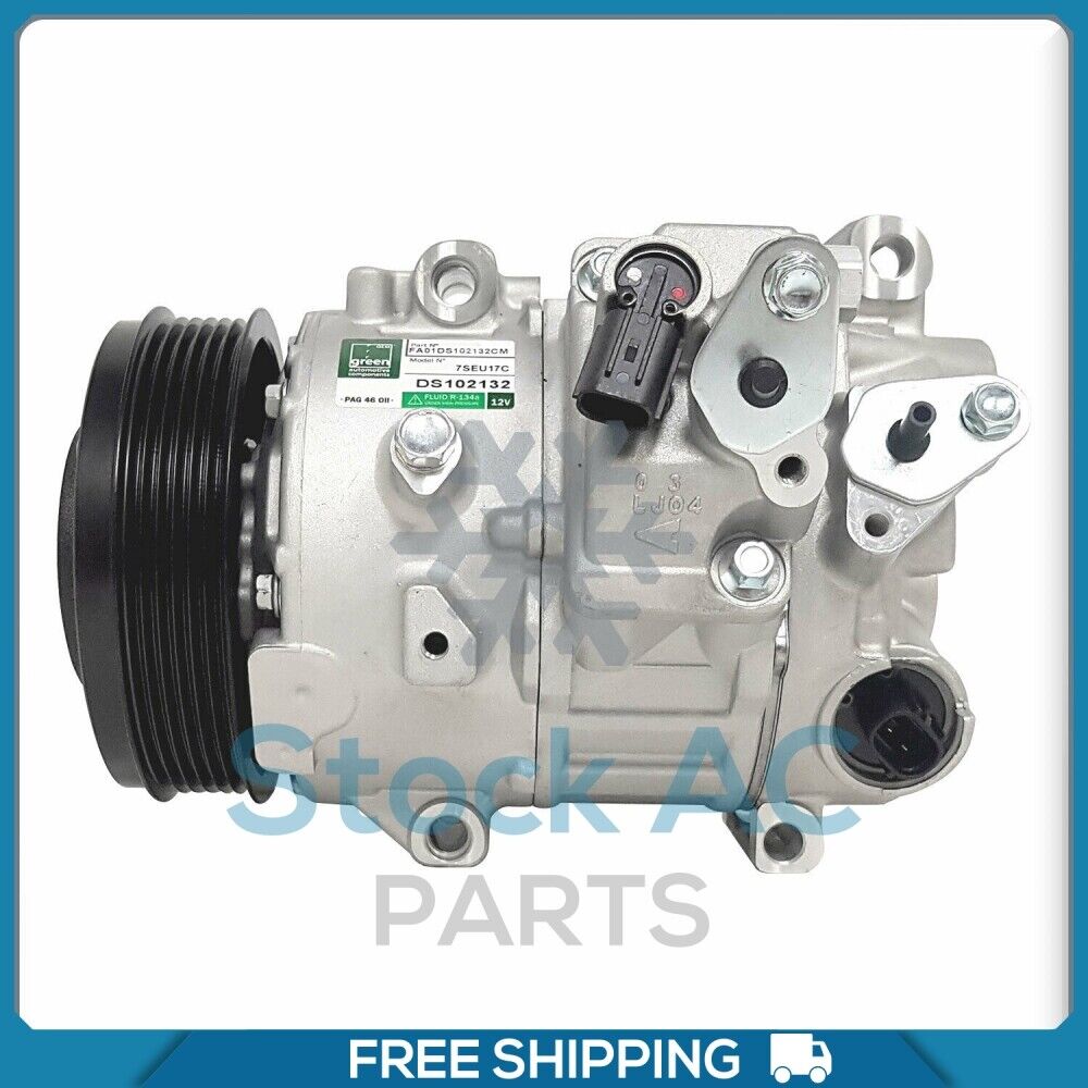 New AC Compressor for Toyota Camry - 2012 to 17, Toyota RAV4 2.5L - 2009 to 12 - Qualy Air