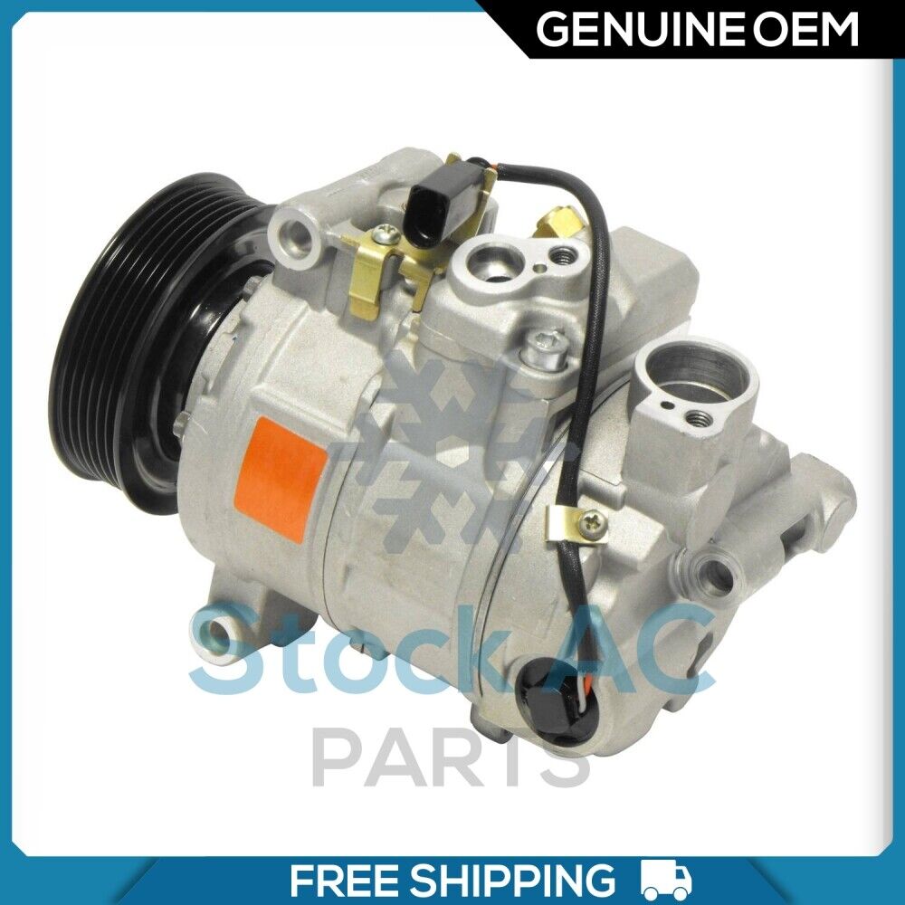 New OEM A/C Compressor fits Audi A4, A5, A8 Quattro, Q7.. - OE# 8E0260805BJ QR - Qualy Air