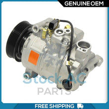 Cargar imagen en el visor de la galería, New OEM A/C Compressor fits Audi A4, A5, A8 Quattro, Q7.. - OE# 8E0260805BJ QR - Qualy Air