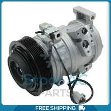 Load image into Gallery viewer, New A/C Compressor for Toyota RAV4 2.0L, 2.4L - 2001 to 2005 - OE# 8832042080 - Qualy Air