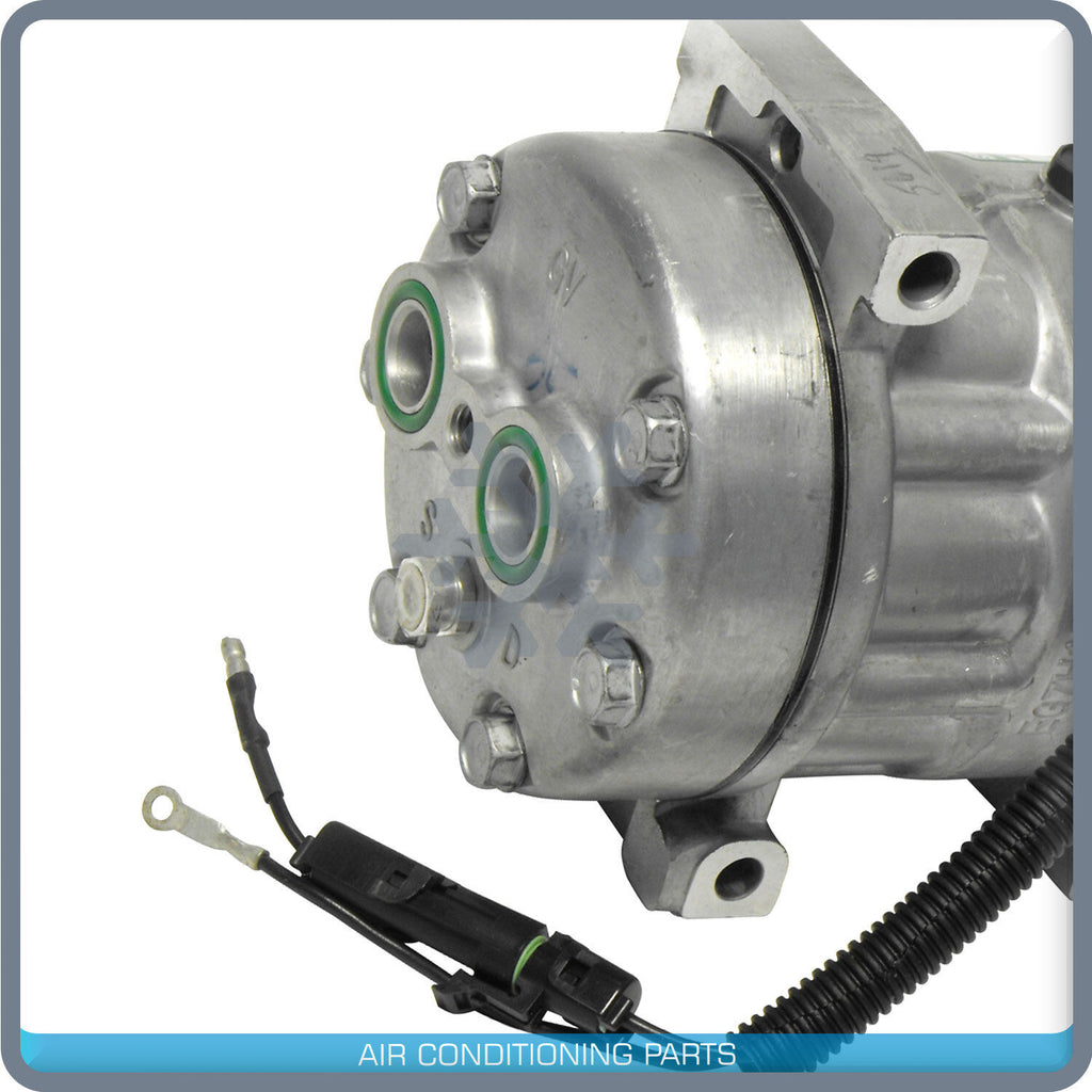 New OEM A/C Compressor Sanden 2A Groove - 12V - OE# 75R89462 - Qualy Air