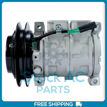 Cargar imagen en el visor de la galería, New AC Compressor for Isuzu NRR, NPR 4HK1 3.0L/5.2L - 2011-2016 - 24V HEAVY DUTY - Qualy Air