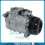 New A/C Compressor for BMW X3 2.5L, 3.0L 2004-06 - OE# 64526916232 UQ