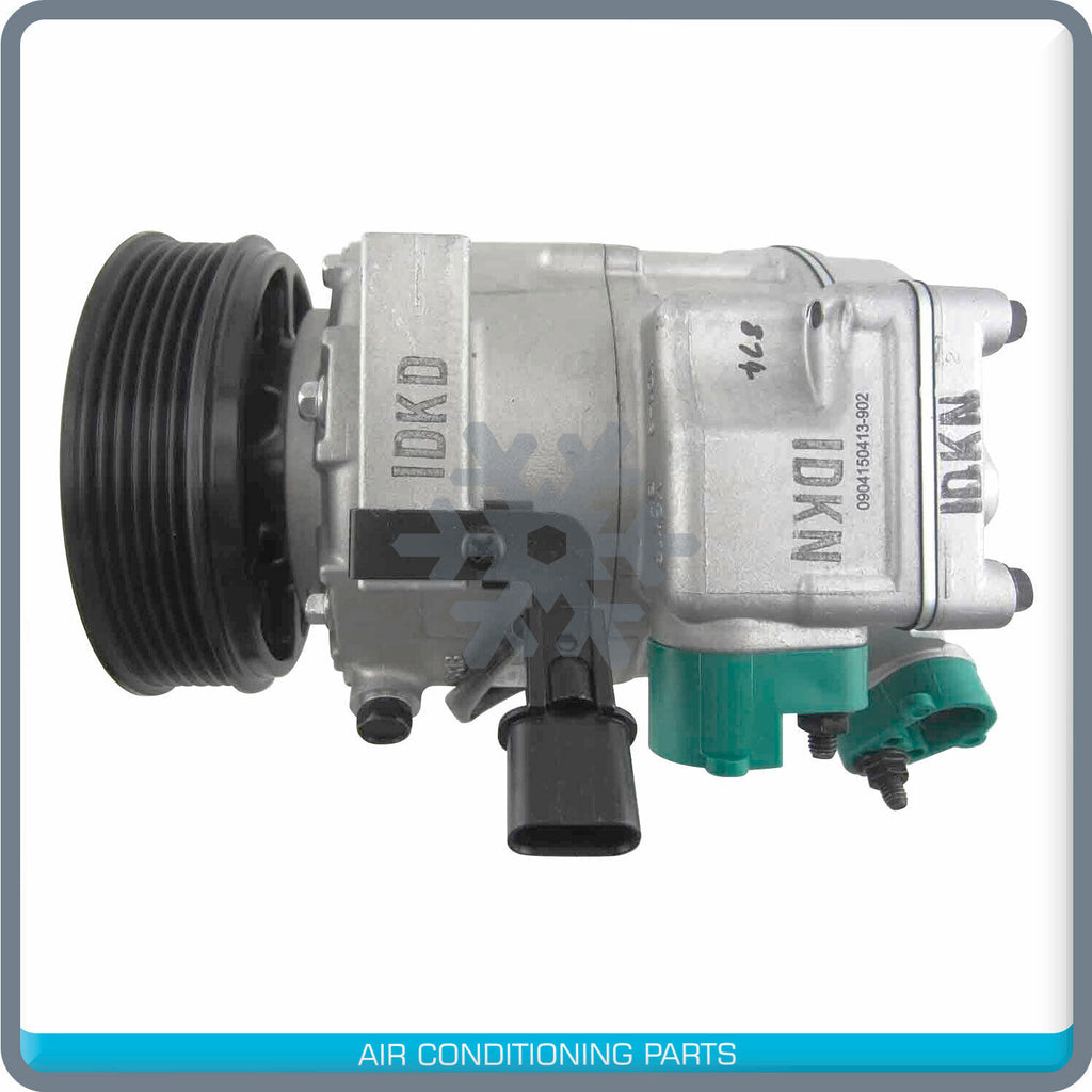 New OEM AC Compressor for Hyundai Genesis, Equus - 2009 to 2013 - OE# 977013M100 - Qualy Air
