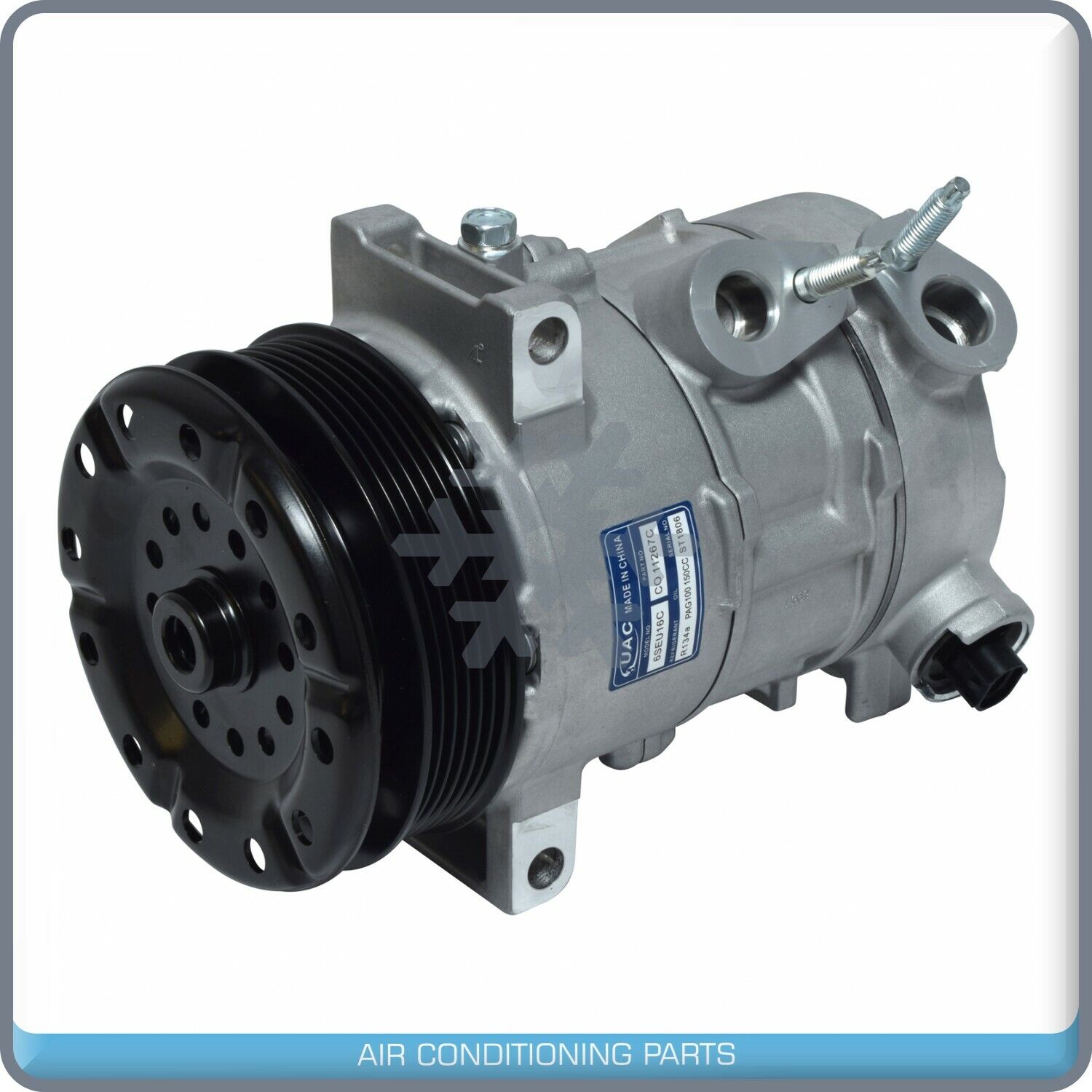 A/C Compressor 6SEU16C for Chrysler 200, Aspen, Cirrus, Sebring / Dodge Av... QR - Qualy Air
