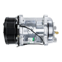 Cargar imagen en el visor de la galería, A/C Compressor Sanden SD508 &amp; H14  - 12V - 8 Groove Serpentine - 9537 - Qualy Air