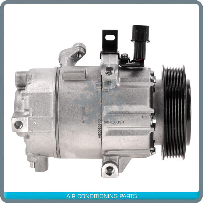 New OEM A/C Compressor fits Hyundai Elantra / Kia Forte, Soul - 2014 to 2019 - Qualy Air