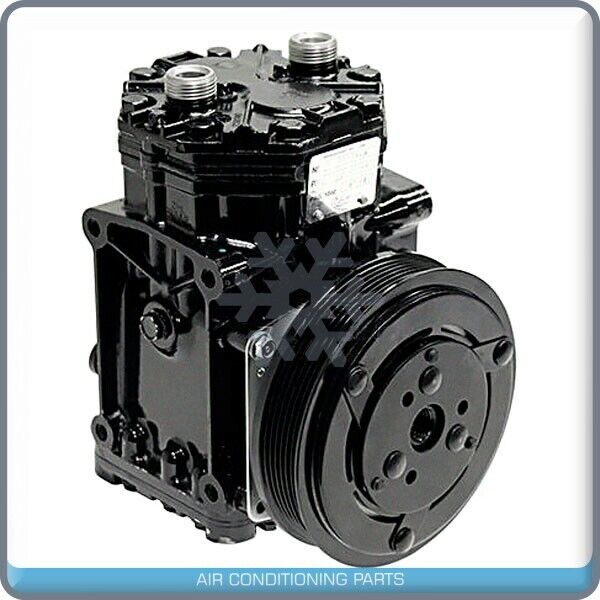 New A/C Compressor York type for International / Kenworth.. - 6GR, 1 Wire - Qualy Air