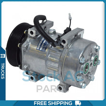 Cargar imagen en el visor de la galería, A/C Compressor SD7H15 for Kenworth C500, C540, C550, K100, K100E, K130, K1... QR - Qualy Air