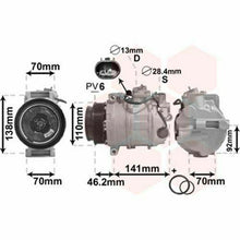 Cargar imagen en el visor de la galería, New A/C COMPRESSOR for MERCEDES-BENZ C240,E320,GL450,ML350/500 - OE# 0002309111 - Qualy Air