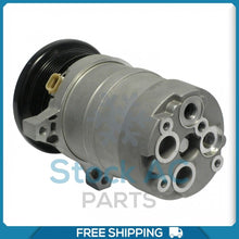 Cargar imagen en el visor de la galería, A/C Compressor HD6 for Cadillac 60 Special, Allante, DeVille, Eldorado, Fl... QR - Qualy Air
