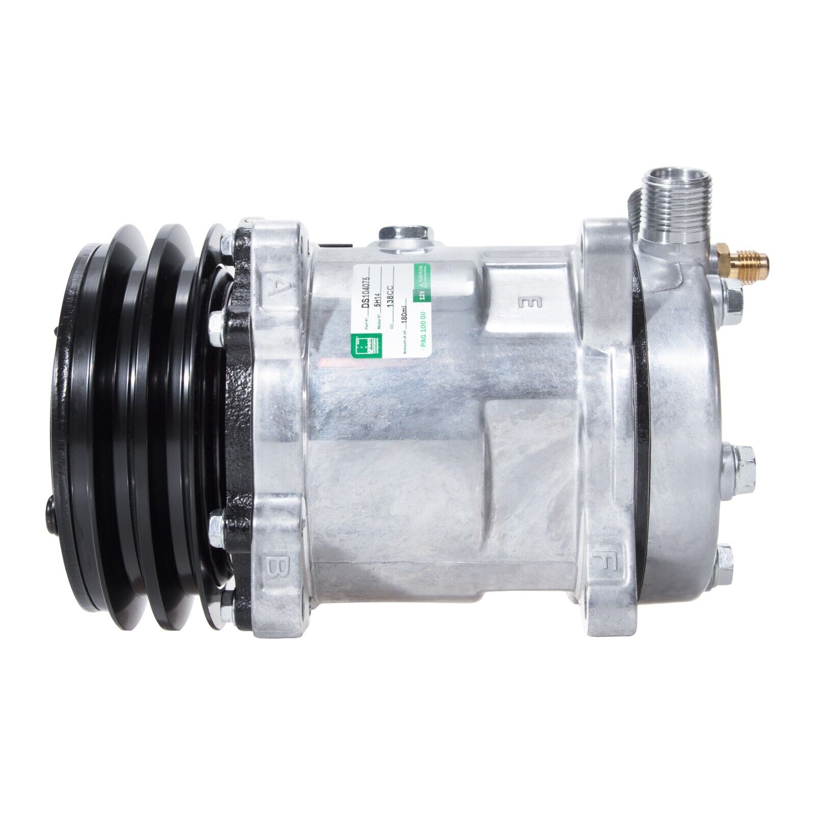 BRAND NEW A/C COMPRESSOR Model SD508 & SD5H14 - 4510, 4509, 4644, 6664 - Qualy Air