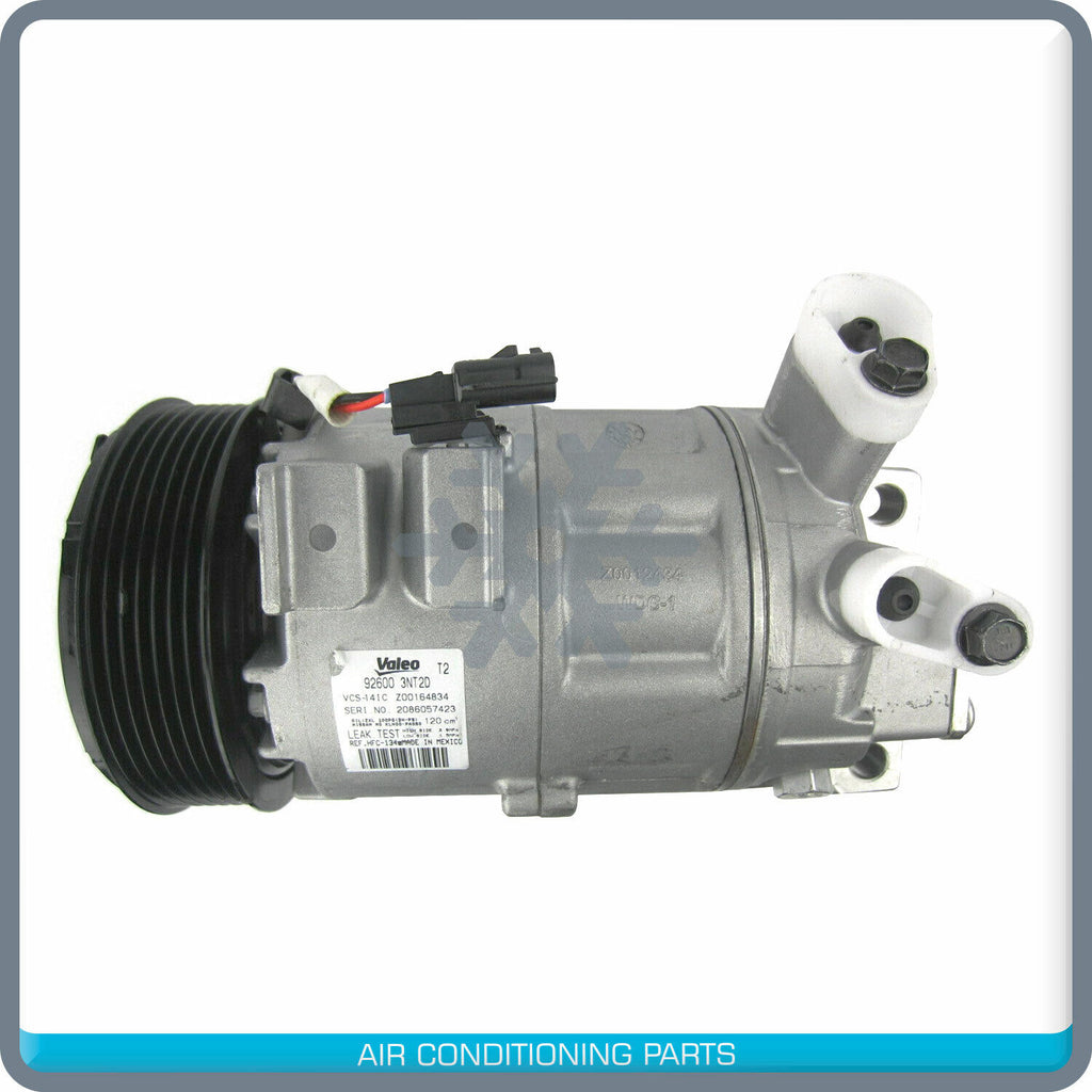 New OEM A/C Compressor for Nissan Altima 3.5L - 2013 to 2017 - OE# 926003NT2A - Qualy Air