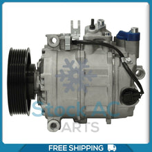 Cargar imagen en el visor de la galería, New AC Compressor for Audi Q7 2007 to 10 / VW Touareg 2005 to 15 - OE# 4711392 - Qualy Air
