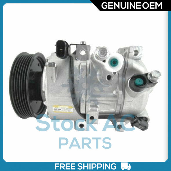 New OEM A/C Compressor fits Kia Sorento - 2014 to 2016 - OE# 977012P400 - Qualy Air