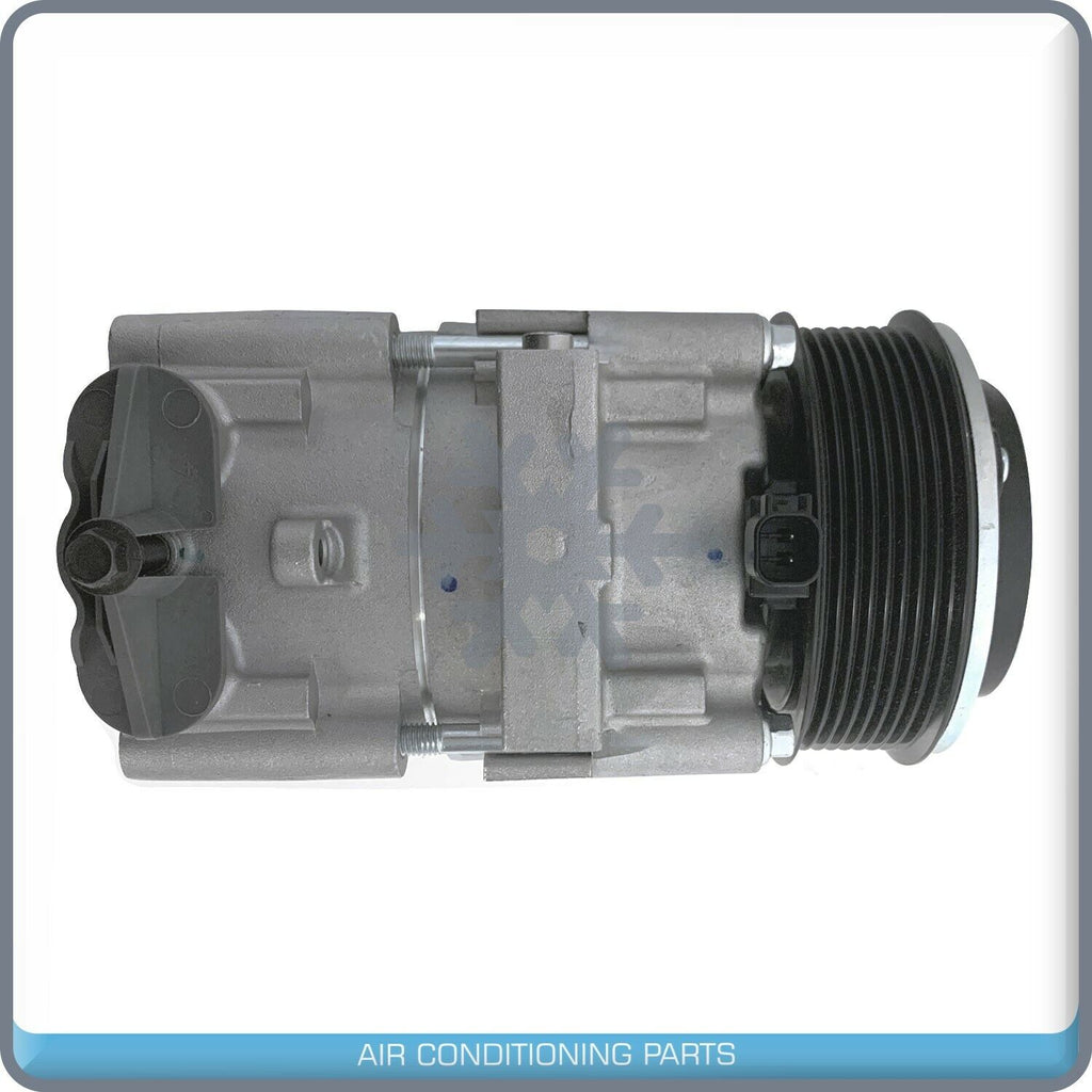 New OEM A/C Compressor for Ford E-350, E-450 Super Duty 6.0L Diesel - 2008 to 10 - Qualy Air
