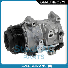 Compresor de A/C DENSO para Toyota HIGHLANDER 3.5L - 2008 a 2010 QR nuevo