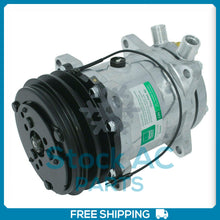 Cargar imagen en el visor de la galería, NEW AIR CONDITIONING COMPRESSOR APPLICATION UNIVERSAL TRUCK&amp;VANS - Qualy Air