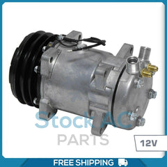 New A/C Compressor model SD510 - 12V - 2A Groove - 9120