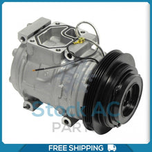 Cargar imagen en el visor de la galería, A/C Compressor 10PA15C for Geo Prizm / Toyota 4Runner, Celica, Pickup QR - Qualy Air