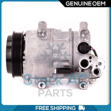 Cargar imagen en el visor de la galería, A/C Compressor OEM 6SEU16C for Mercedes-Benz B200 QR - Qualy Air