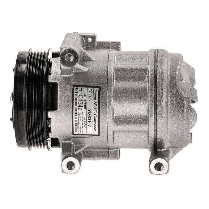New A/C Compressor fits Fiat 500L 1.4L - 2014 to 2020 - OE# 68201253AA QR - Qualy Air
