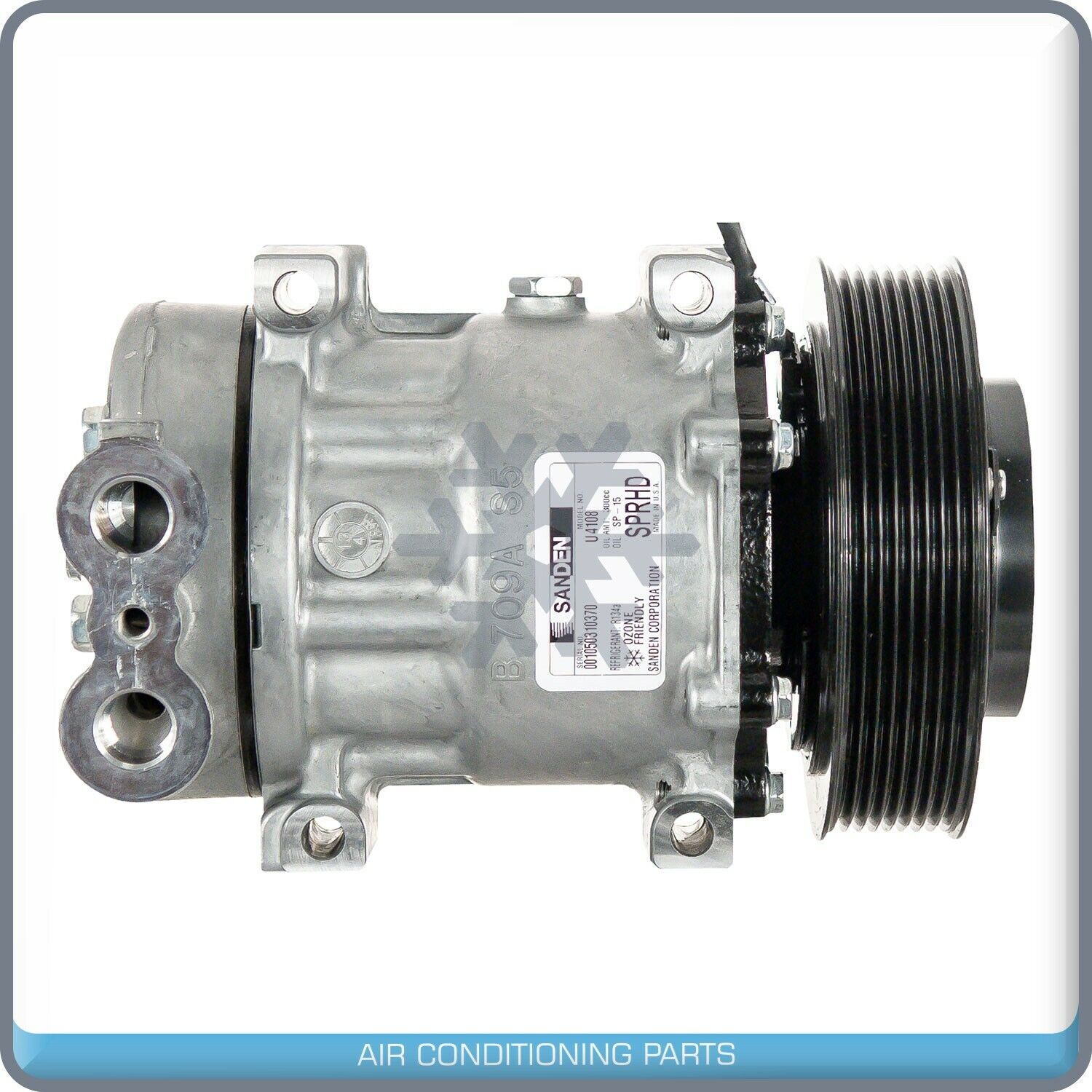New OEM A/C Compressor for Freightliner Cascadia 125, 113, DD13, DD15 ISX - Qualy Air