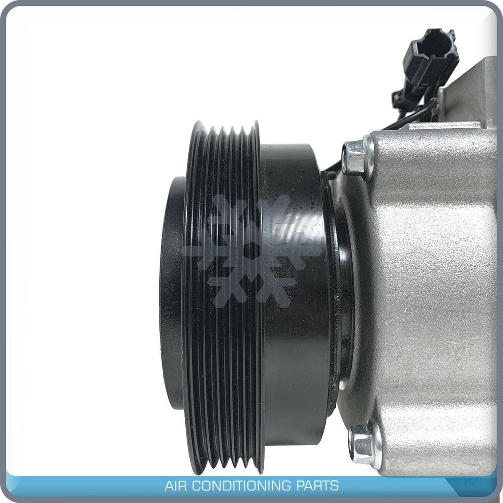 New OEM A/C Compressor for Hyundai Santa Fe, Sonata & Kia Optima, Magentis - RQ - Qualy Air