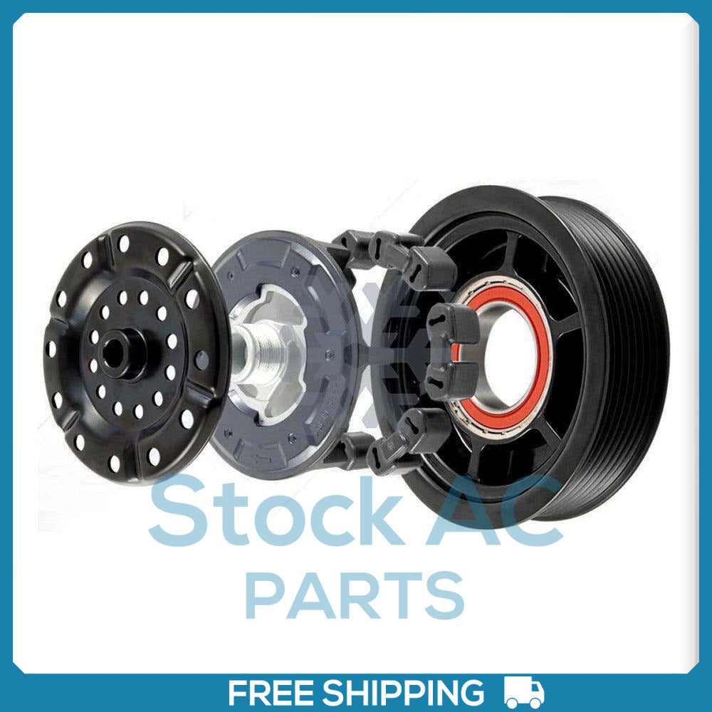 New A/C Compressor Clutch Assembly fits Toyota Corolla, Avensis RAV4 2.0L - Qualy Air